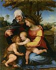 Fra Bartolommeo The Madonna and Child in a Landscape with Saint Elizabeth and the Infant Saint John the Baptist painting
